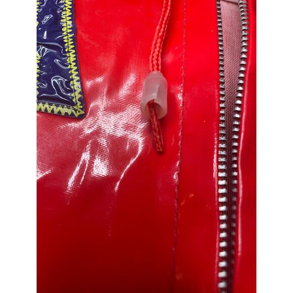 Vintage Aristo Red Alphabet Raincoat Size 3T - Picture 6 of 12